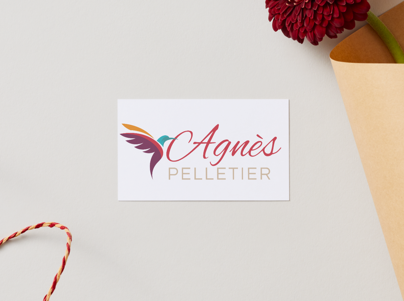 Osez Percer a accompagné Agnès Pelletier, praticienne en soins énergétiques, constellations familiales et massages, dans la création d'une identité de marque forte et d'un site WordPress